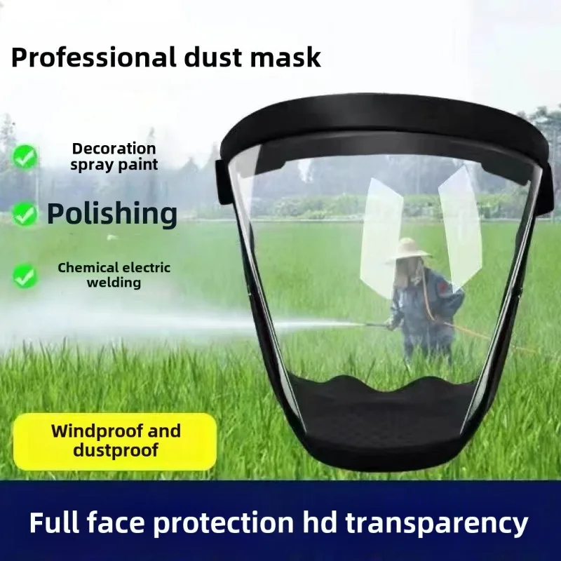 Anti Pollution Mask - Pełnotwarzowe okulary ochronne HD, przeciwmgielne, przeciwpyłowe,