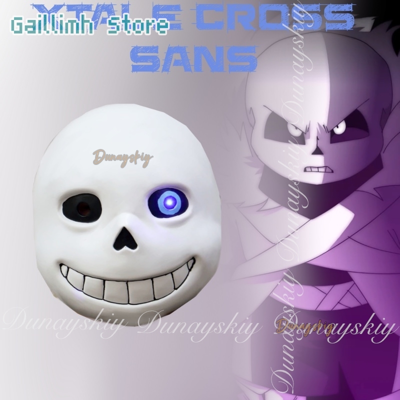 UNDERTALE Gra XTALE Cross Sans – Black Face Mask Pack recenzja i cena