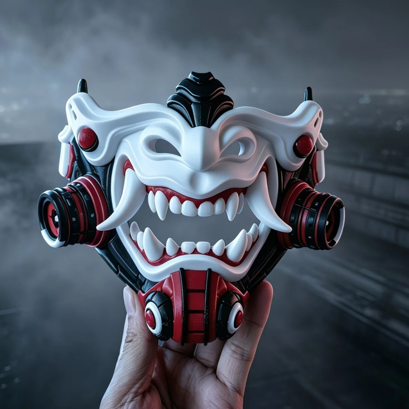 Nowa uniwersalna cyberpunkowa  – Black Face Mask Pack recenzja i cena
