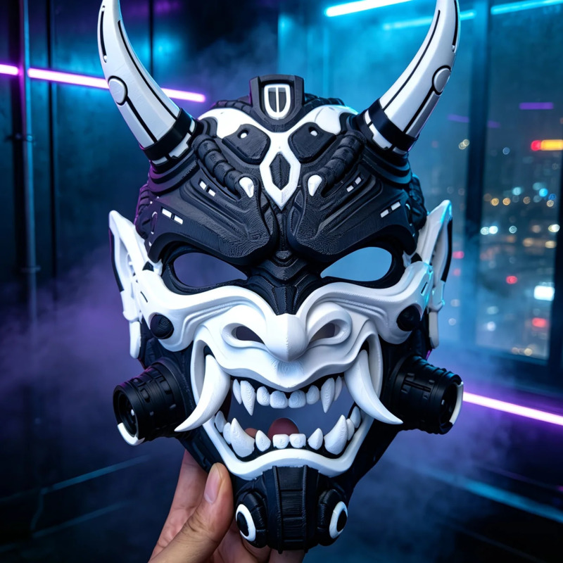 Nowa uniwersalna cyberpunkowa  – Black Face Mask Pack recenzja i cena